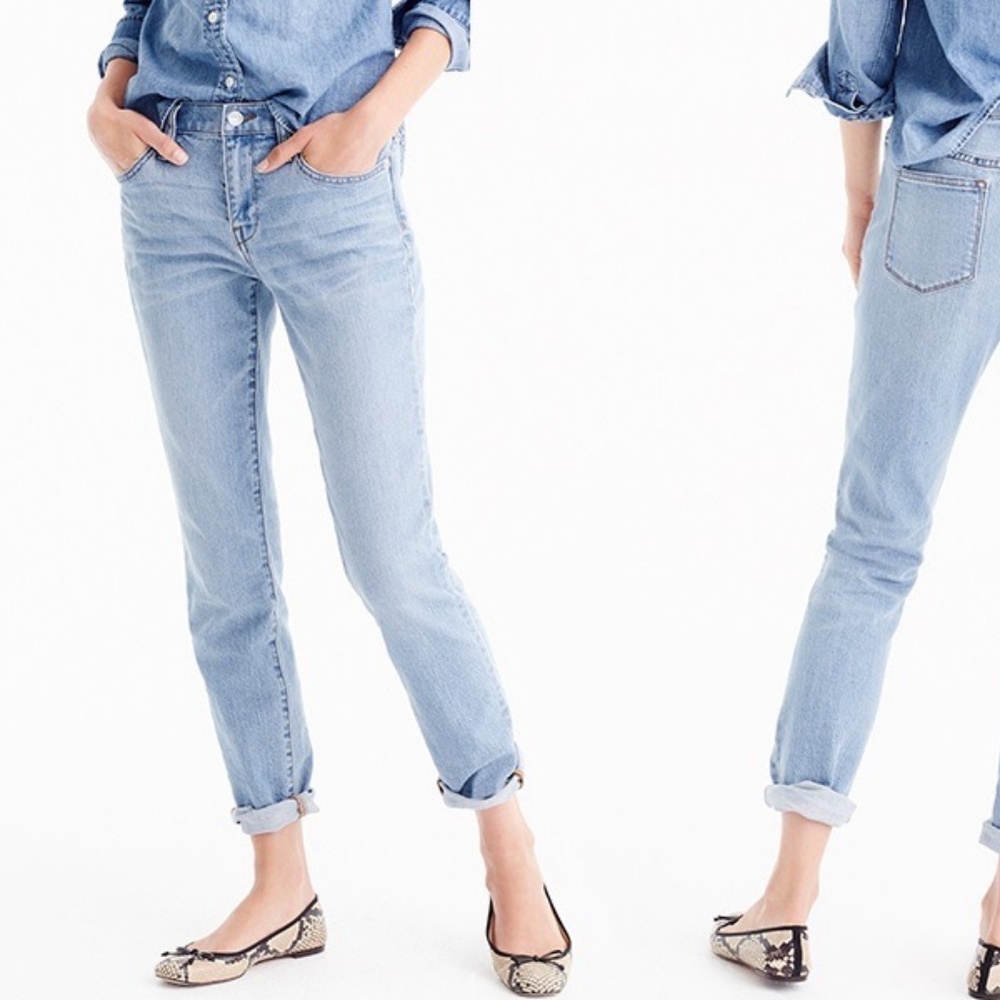 J.Crew Slim broken in Boyfriend Jean